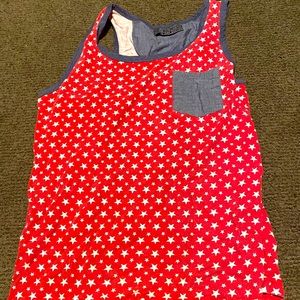 American Flag Bucket Hat & Tank Top - Bundle